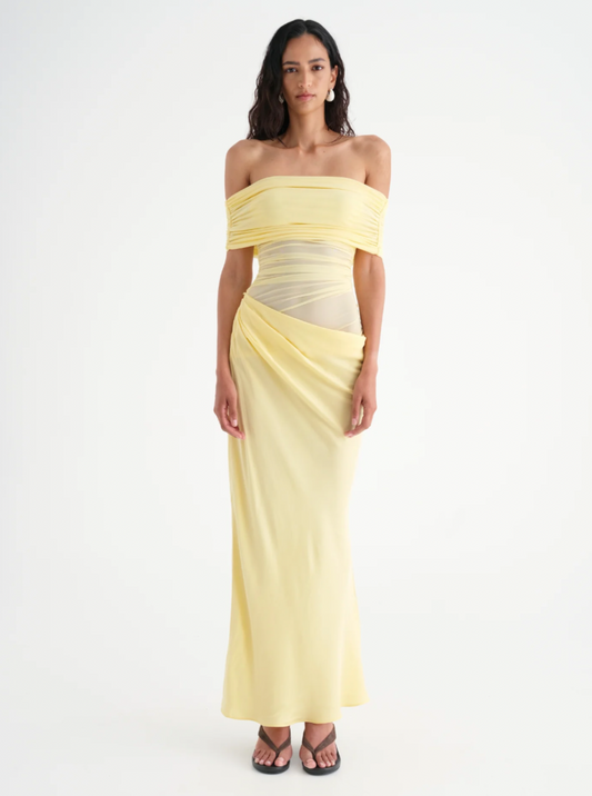 NICO OFF THE SHOULDER MAXI DRESS - BENNI.