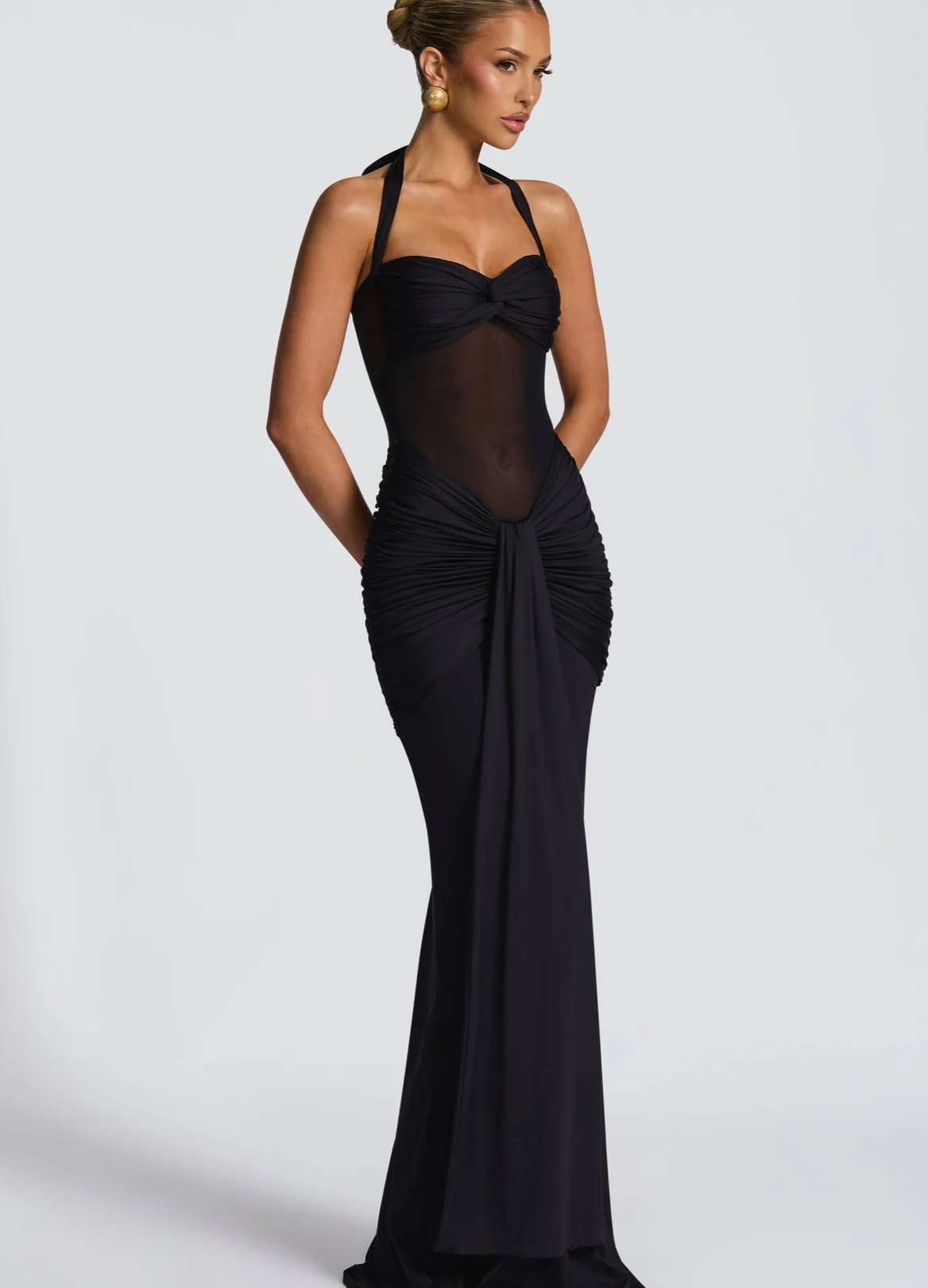 The Vixen Maxi Dress - Babyboo Fashion BLACK